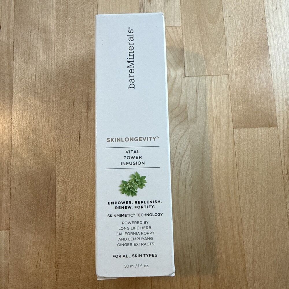 BareMinerals - Skinlongevity Vital Power Infusion Serum - Size 30mL / 1 Oz.